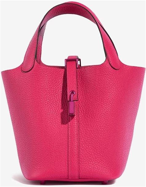 hermes picotin 18 pink|hermes picotin 18 with strap.